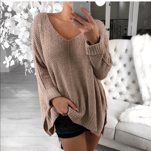 ekattire Sweaters - SALE ✂️ ekAttire | BLOSSOM Latte Boxie